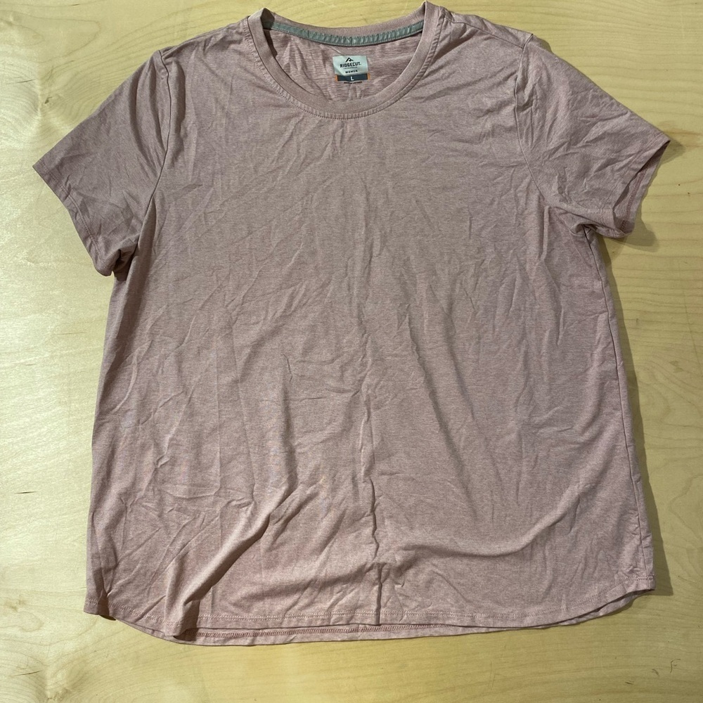 Ridge cut Tough Wear Women’s Pink T-Shirt Large (OP)